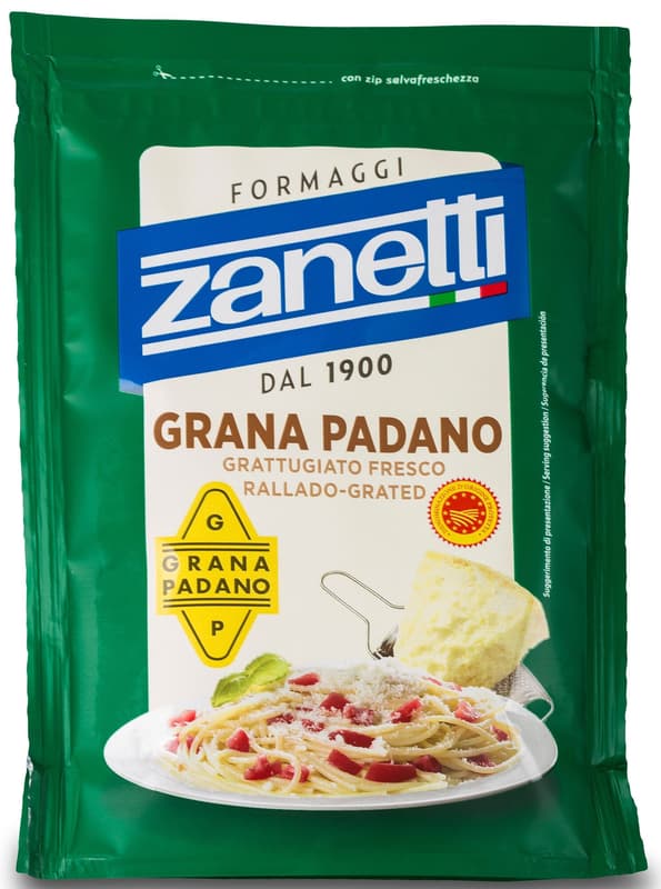 Zanetti Grana Padano Grated