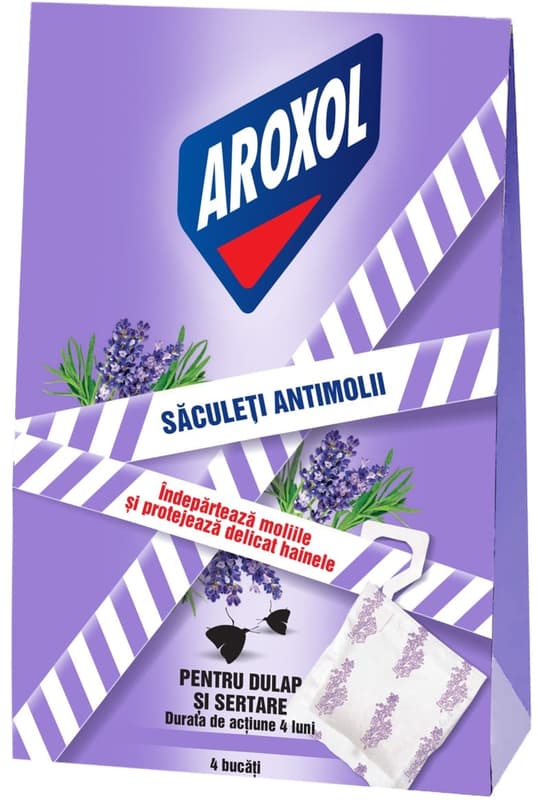 Aroxol Moth Repellent Sachets