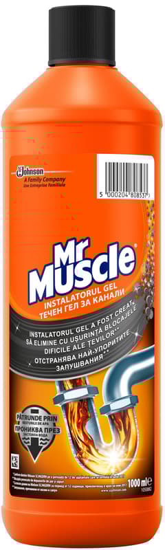 Mr Muscle Drain Unblocker Gel