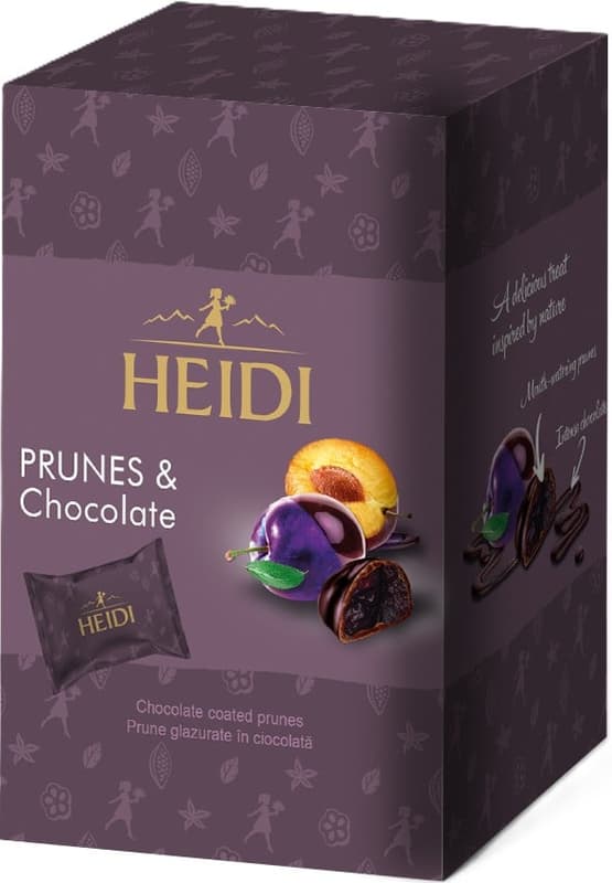 Heidi Plums Prune glazurate in ciocolata amaruie