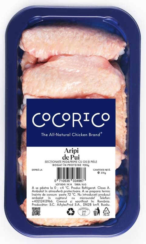 COCORICO Aripa mid&prime de pui