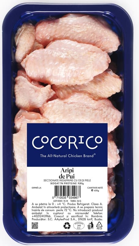 COCORICO Aripa mid&prime de pui