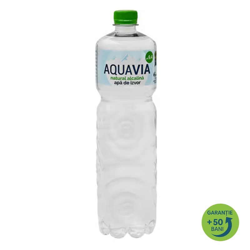 Aquavia Apa plata de izvor natural alcalina
