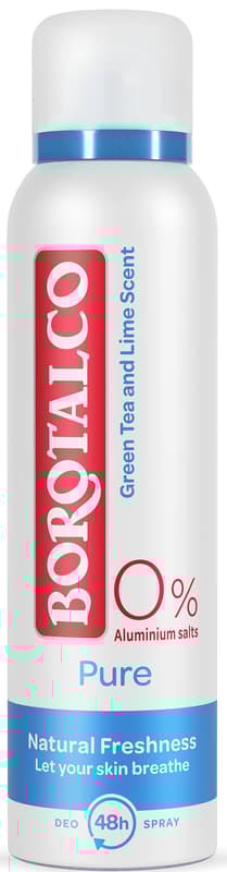Borotalco Pure Natural Deodorant spray