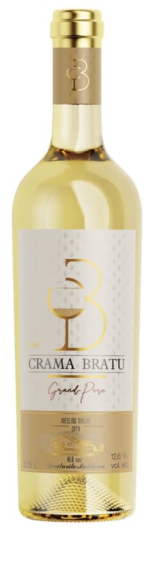 Crama Bratu Crama Bratu Dry White Wine Riesling Italian Grand-Pere