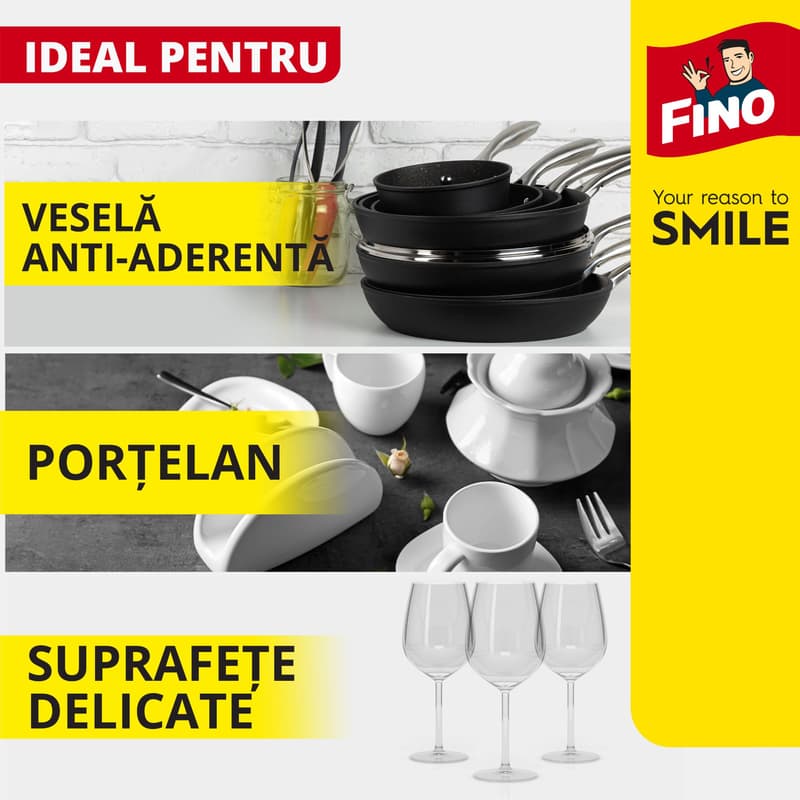 Fino Teflon Dishwashing Sponge