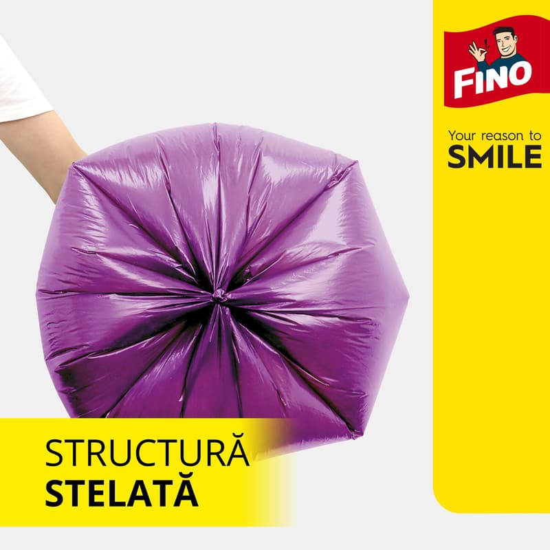 Fino Coloured Bags with Handles 60l