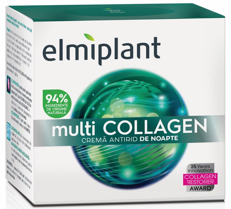 Elmiplant Multi-Collagen Crema antirid noapte