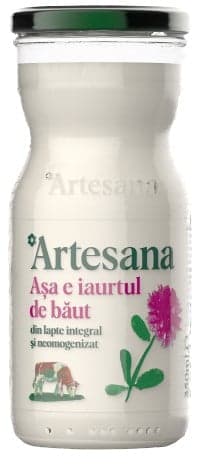 Artesana Iaurt de baut din lapte de vaca