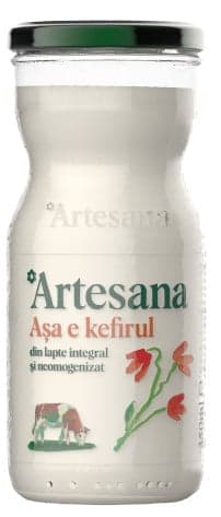 Artesana Kefir din lapte de vaca