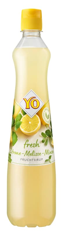 Yo Fresh Lemon-Mint Syrup