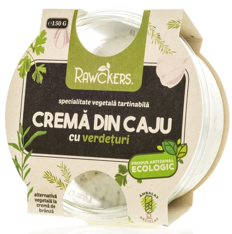 Rawckers ECO Crema brawnza din caju verdeturi
