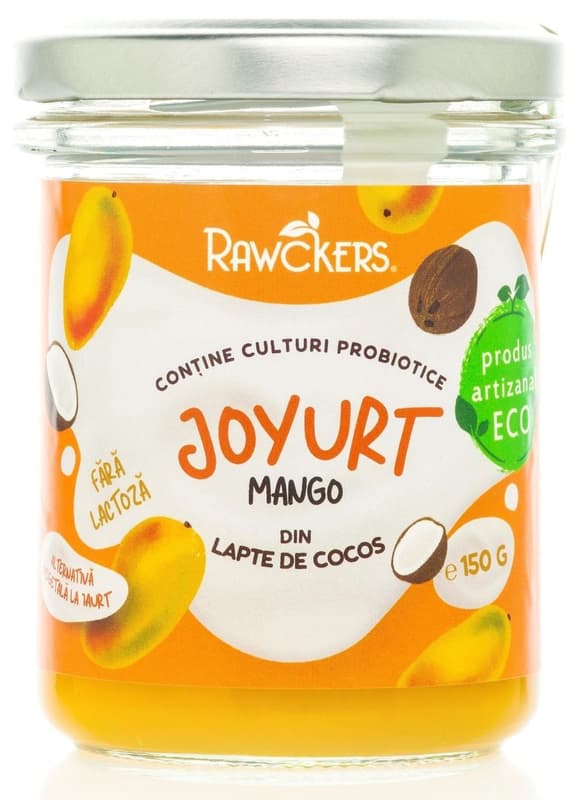 Rawckers ECO Joyurt din cocos cu mango