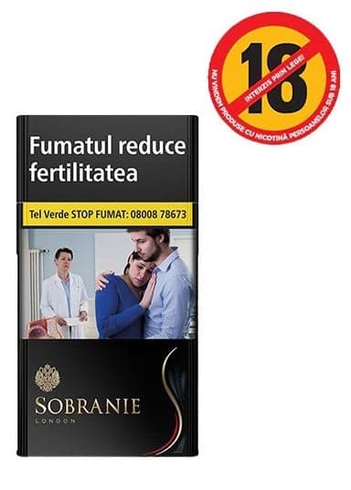 Sobranie Superslims Black Tigari