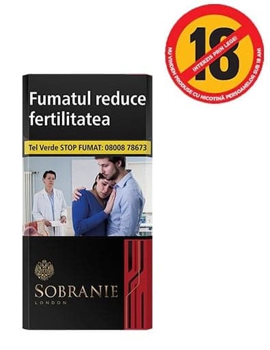 Sobranie Redefined Red (Longs) Cigarettes
