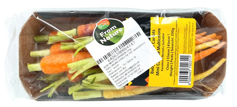 Baby Rainbow Carrots