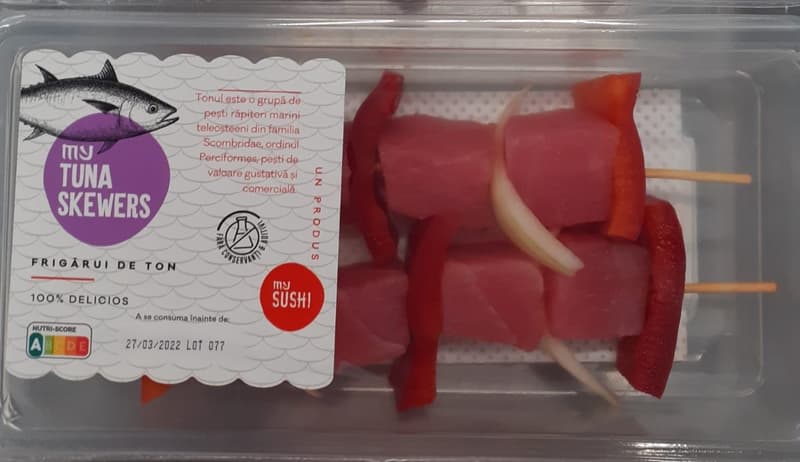MY SUSHI Tuna Skewers