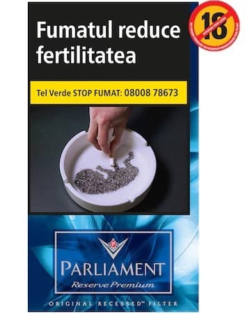 Parliament Reserve Premium Super Slims 100's Tigari