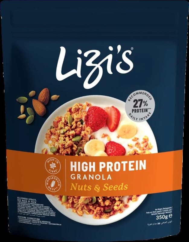 Lizi's Granola bogat in proteine