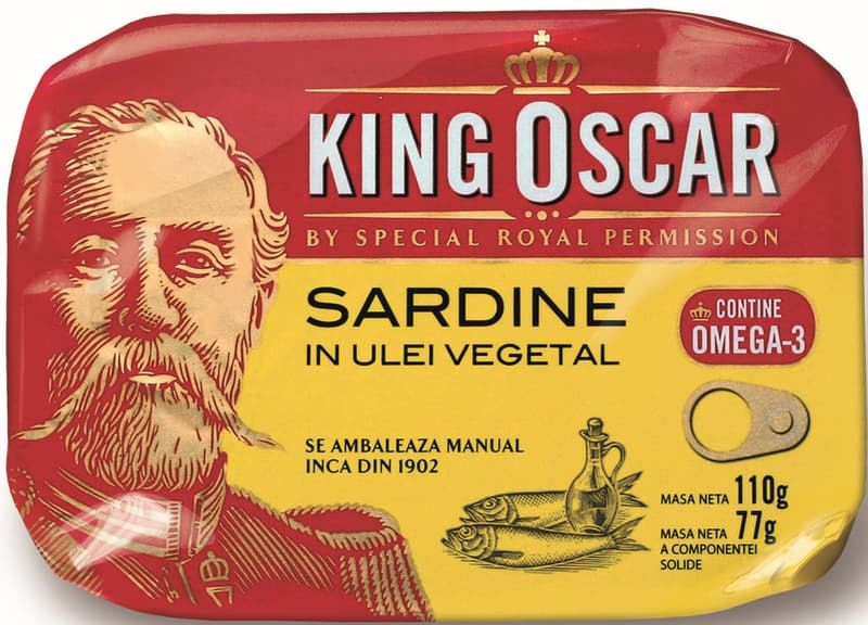 King Oscar Baltic sardines in oil