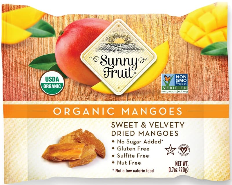 Sunny Fruits ECO Fructe uscate mango