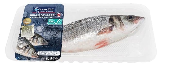 Ocean Fish ASC Gutted Sea Bass