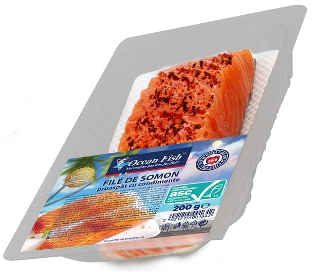 Ocean Fish File de somon cu condimente