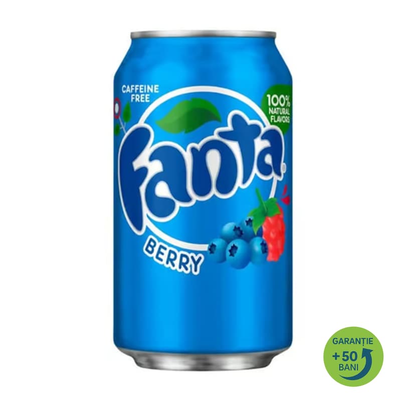 Fanta Berry Bautura racoritoare carbogazoasa cu aroma de fructe de padure