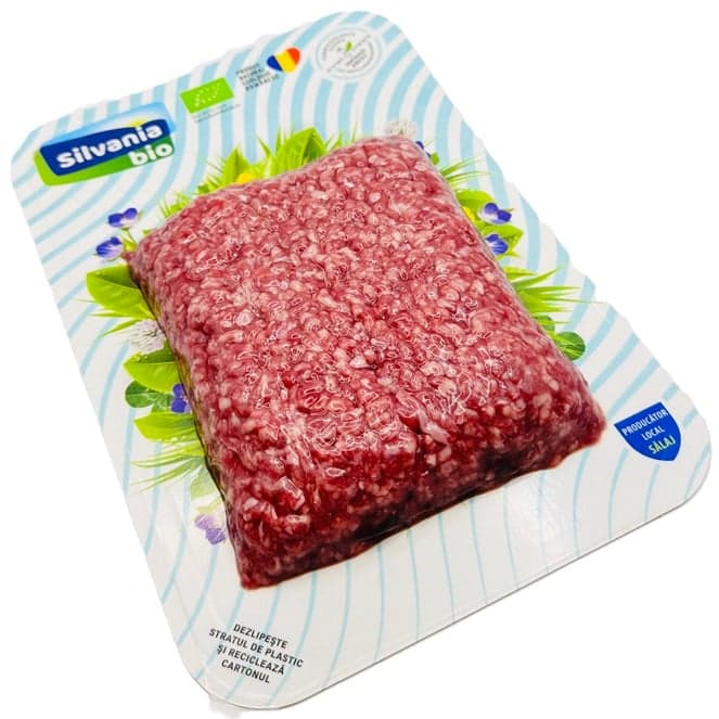 SilvaniaBio ECO Carne de vita tocata 20% grasime