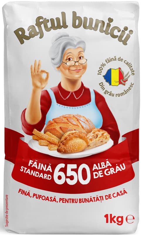 Raftul Bunicii Type 650 Flour