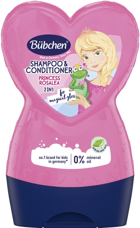 Bubchen Princess Rosalea 2 in 1 Shampoo & Conditioner