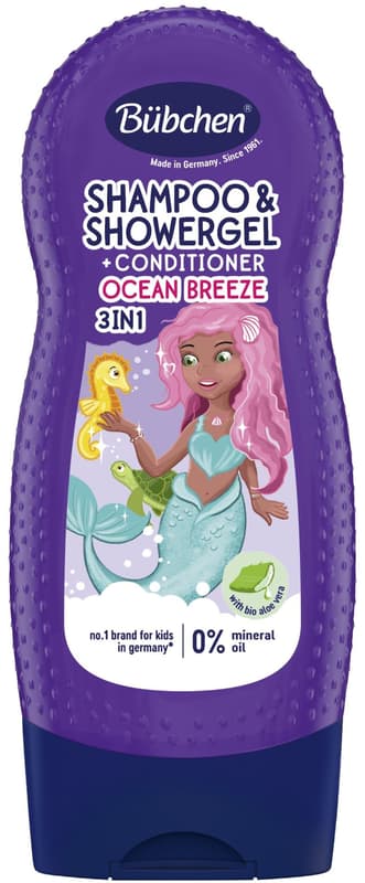 Bubchen Sampon & Gel de dus & Balsam Mica Sirena