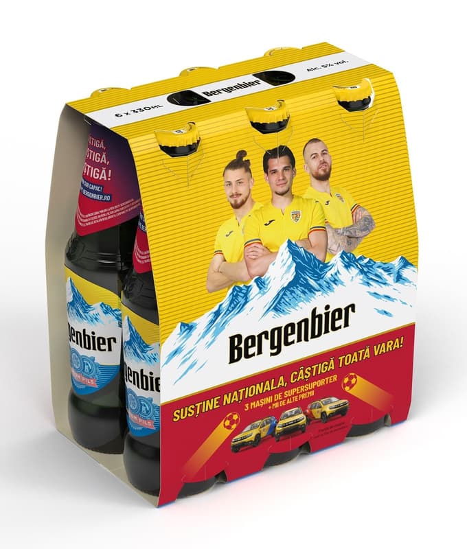 Bergenbier Bere blonda sticla 6 pack