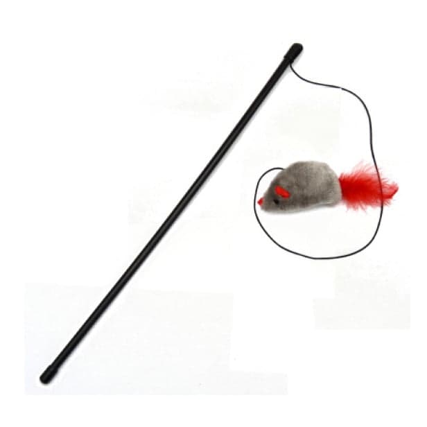 Miau Miau Fishing Rod Cat Toy with Bell Mouse