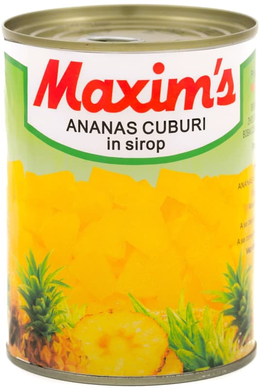 Maxim's Pineapple cubes
