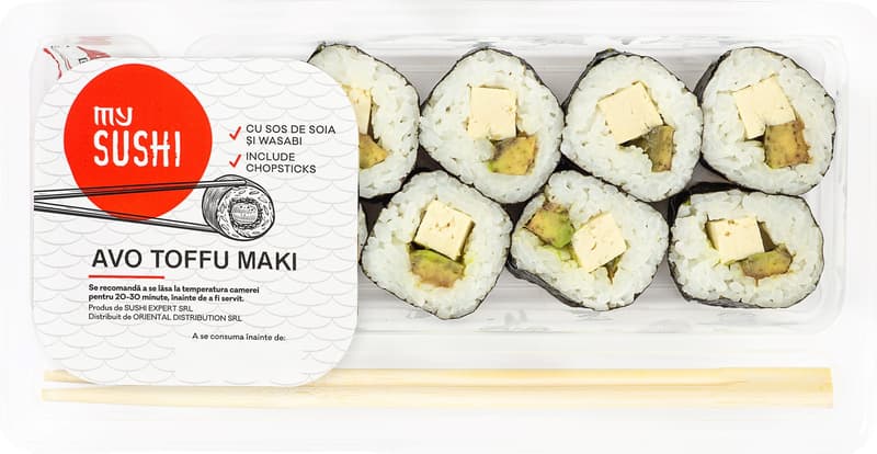 MY SUSHI Avo Toffu maki