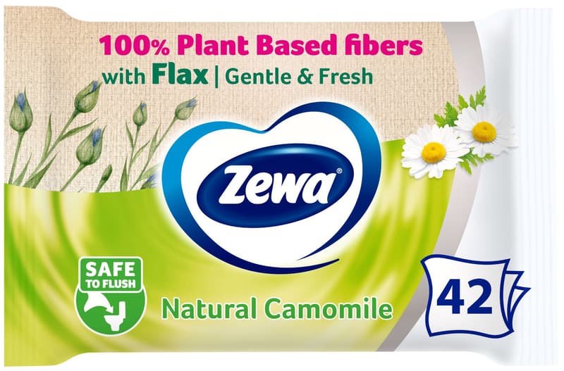 Zewa Natural Camomile Hartie igienica umeda
