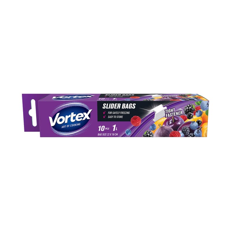 Biospfere Vortex pungi congelator cu sistem de inchidere 1lx10 buc