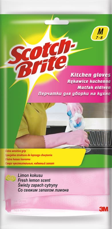 Scotch Brite Kitchen Gloves M