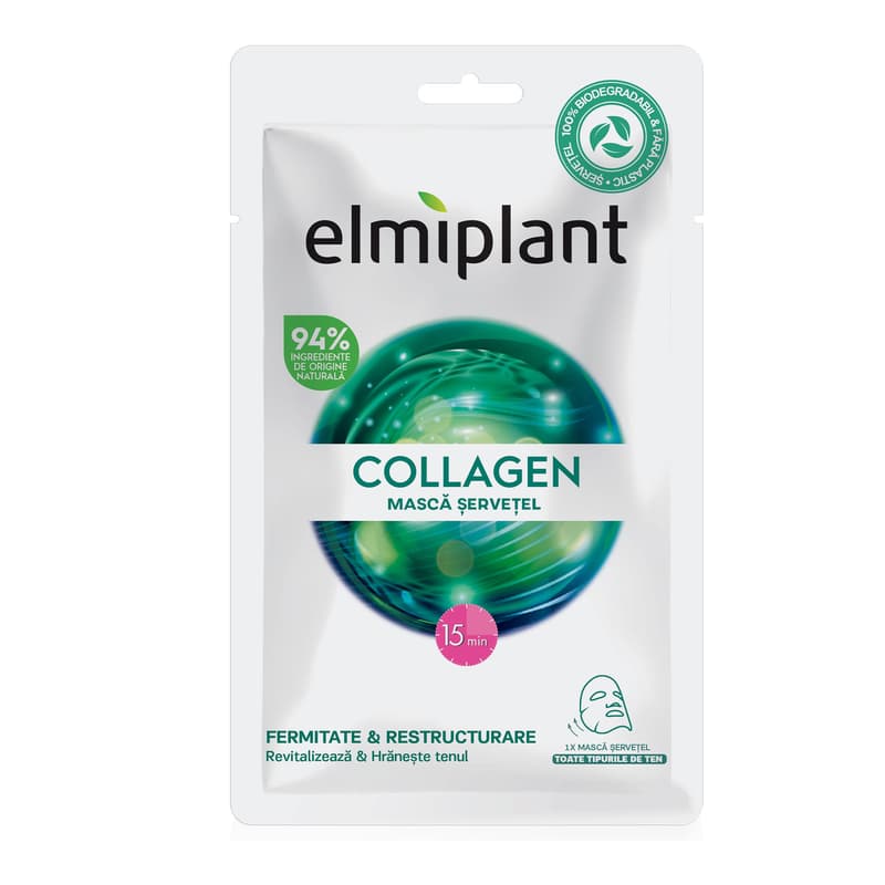Elmiplant Collagen Masca servetel 20ml