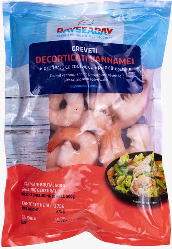 Dayseaday Creveti decorticati prefierti cu codita 16/20