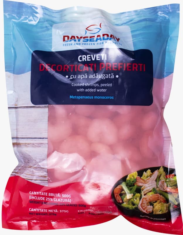 Dayseaday Peeled cooked shrimps 100/200 (frozen)