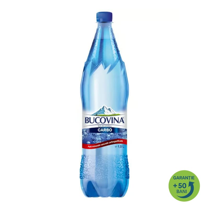 Bucovina Bucovina Naturally Carbonated Mineral Water