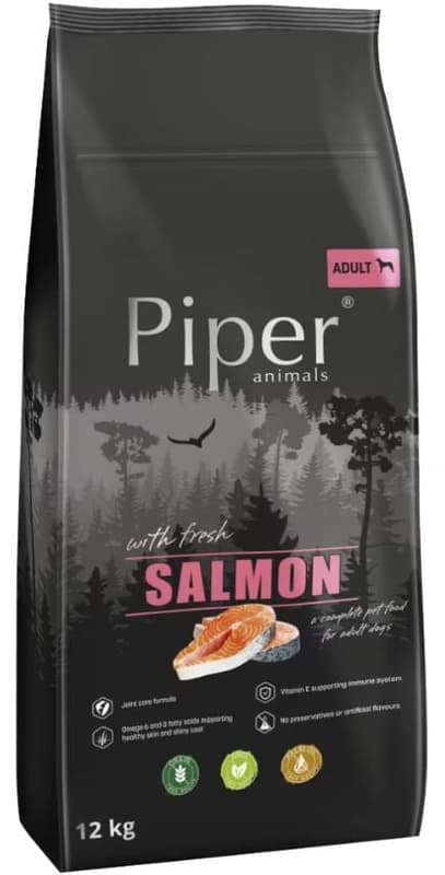 Piper Hrana uscata pentru catei adulti cu somon