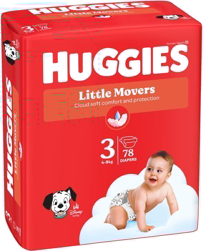 Scutece Huggies unisex Ultra Comfort Mega (nr 3) 4-9 kg