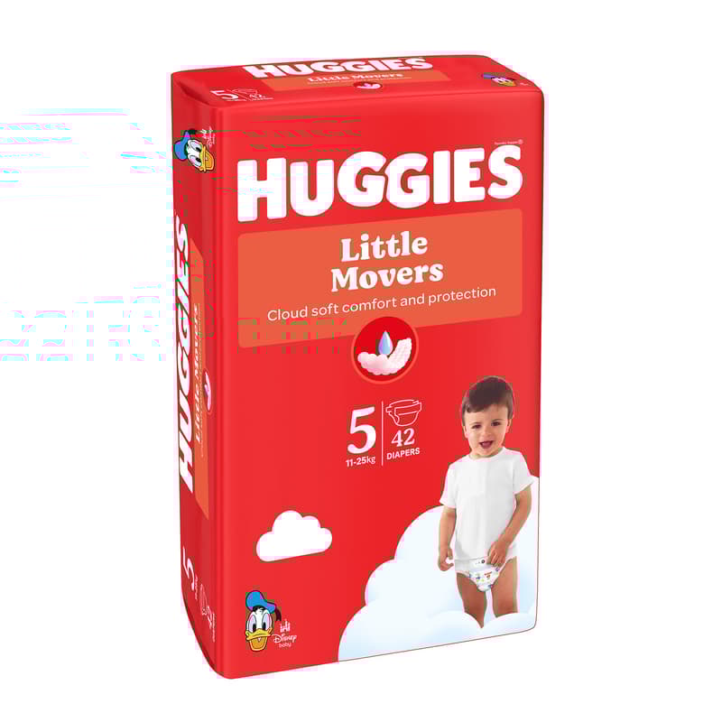 Huggies Unisex Ultra Comfort Jumbo Diapers (no. 5) 11-25 kg