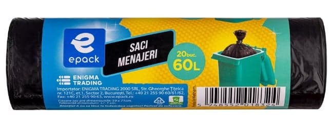 epack Refuse Sacks 60l