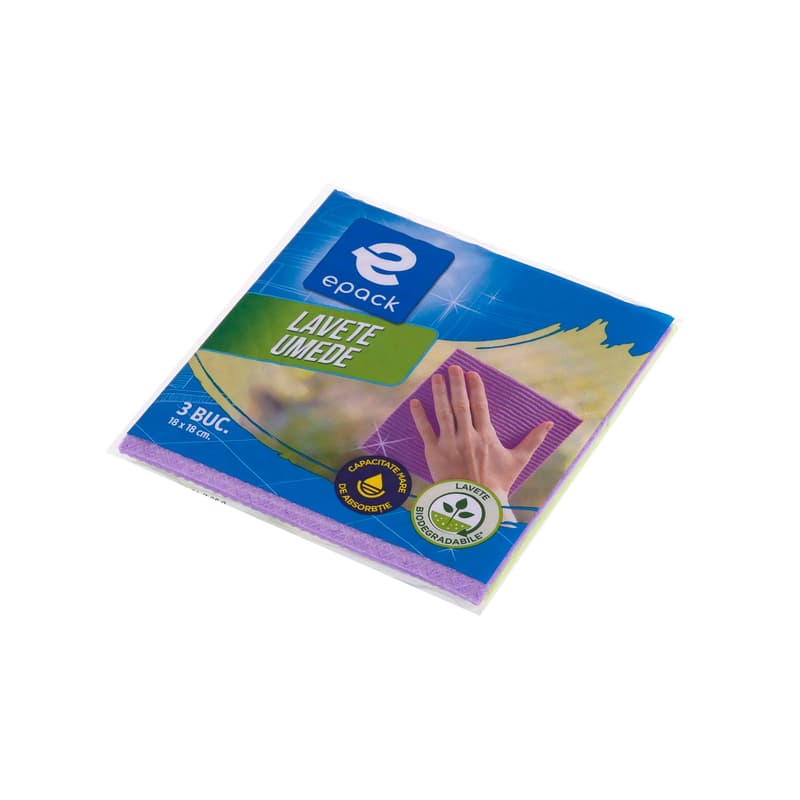 Epack Lavete umede 18x18cm