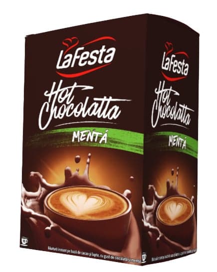 La Festa Hot Chocolate with Mint