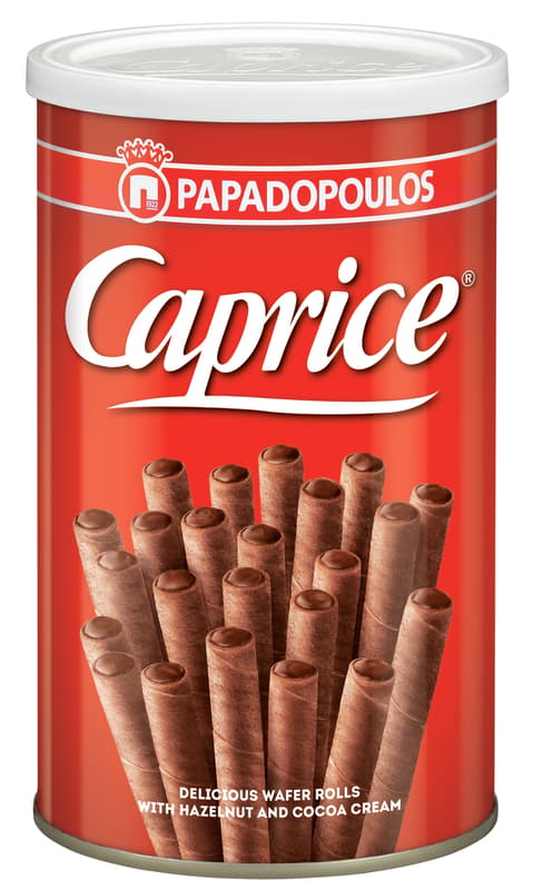 Caprice Rulouri cu crema de alune si cacao